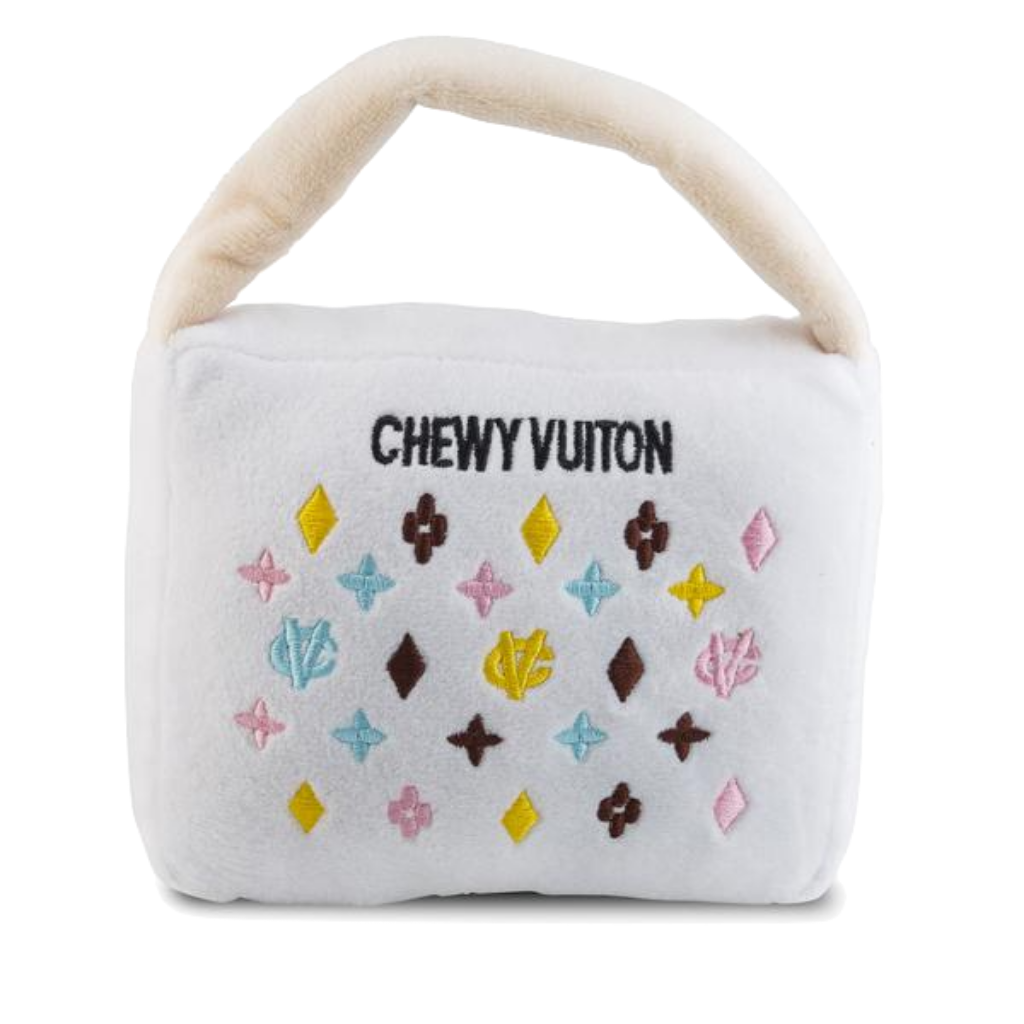 Chewy Vuiton legetøjstaske - hvid