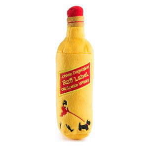 Johnny Dogwalker legetøjsflaske - gul