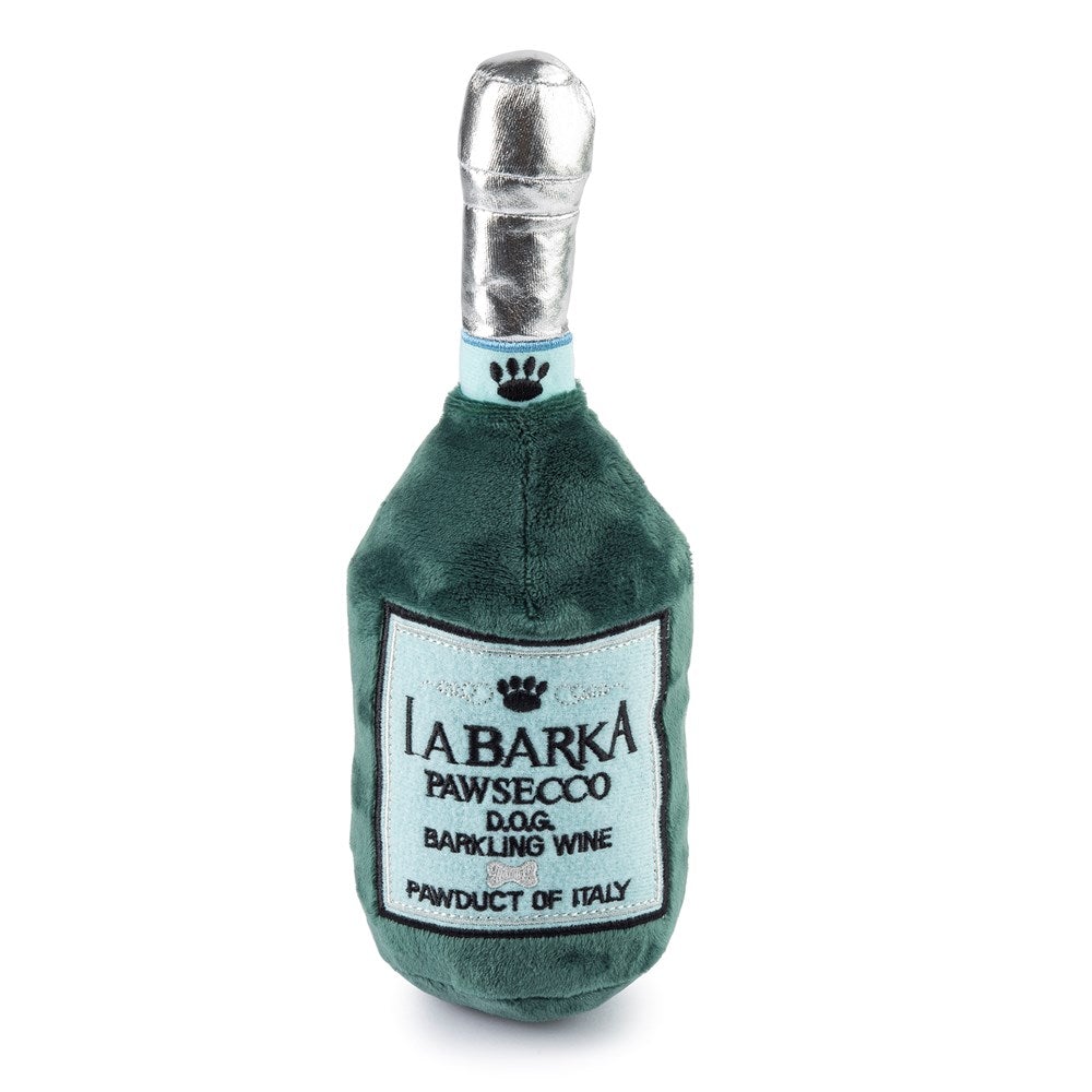 LaBarka Pawsecco legetøjsvin - blå/grøn