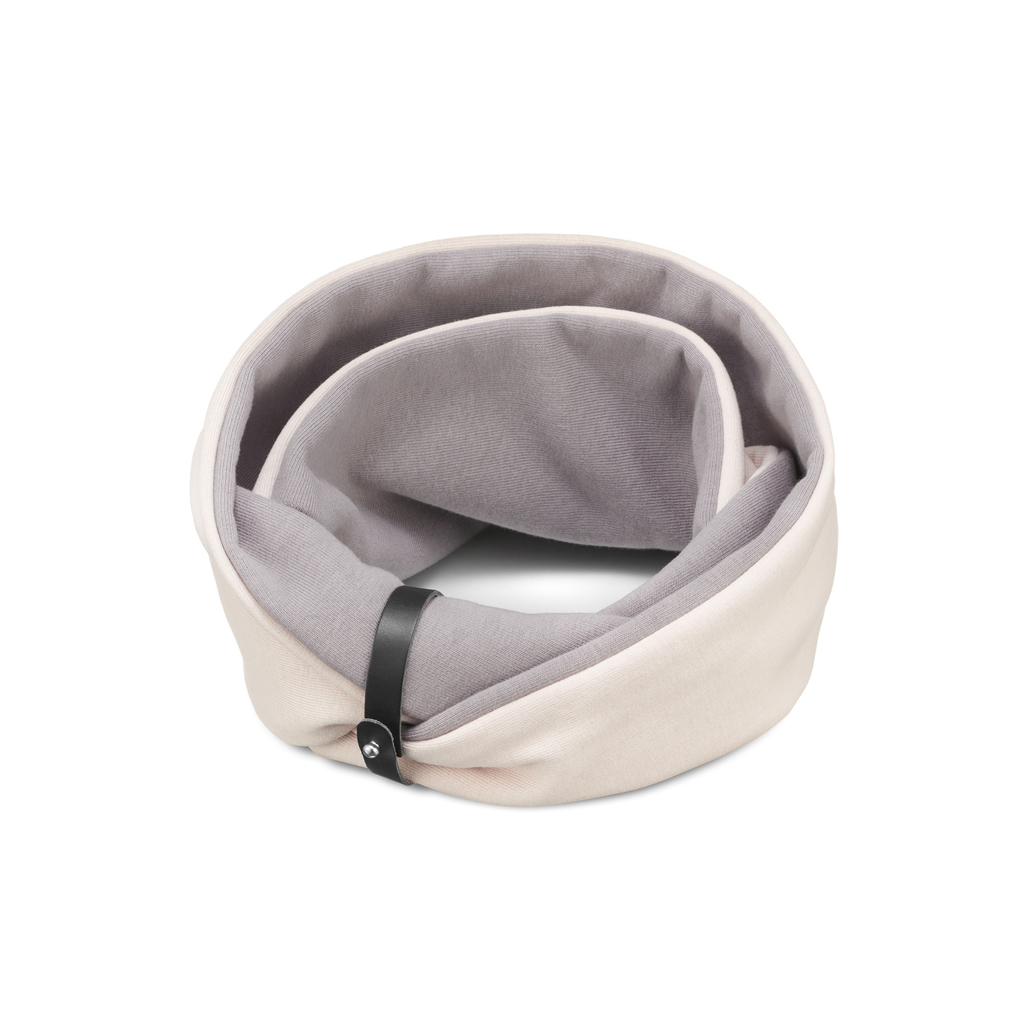 SIMO halstørklæde - cream/grå - Designerdyr